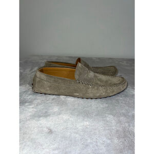 Men's Bobbies PARIS Ash Green Suede Loafers & Slip-Ons EU 42